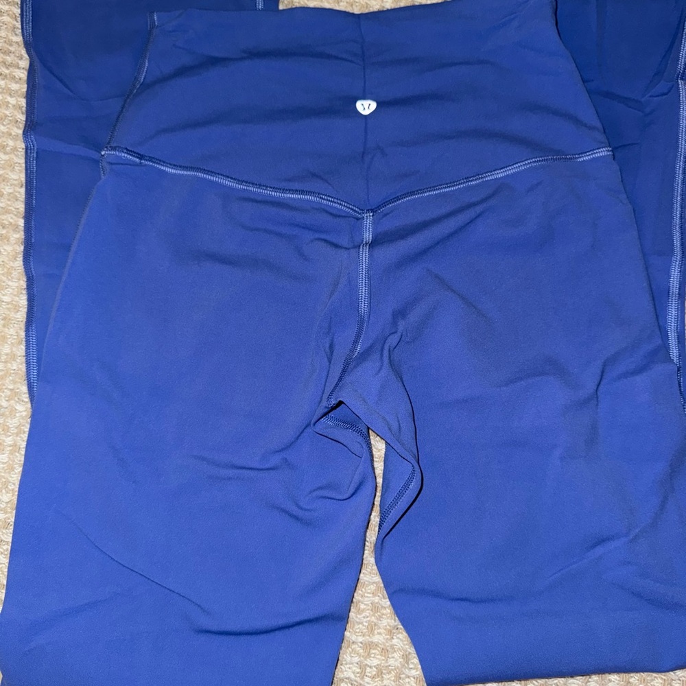 Lululemon align high rise mini flared wild indigo